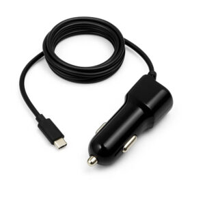 Economy ładowarka samochodowa USB 2A + kabel Typ-C