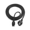 Kabel zasilający Do laptopa Koniczynka 500W 1.5m Czarny