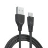 Somostel Kabel USB - Typ-C 3.1A 30W 3m Quick Charge QC3.0 Czarny SMS-BT03