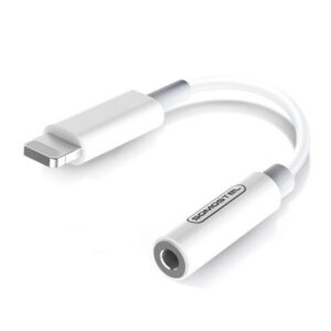 Somostel Adapter HF Apple Lightning - Jack 3,5 cala Biały SMS-BZ01