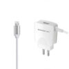 ŁADOWARKA SIECIOWA 2A KABEL IPHONE BIAŁA SOMOSTEL 2100mA SMS-A03