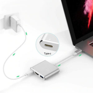 ADAPTER TYP-C ROZDZIELACZ HDMI + TYP-C + USB DEX