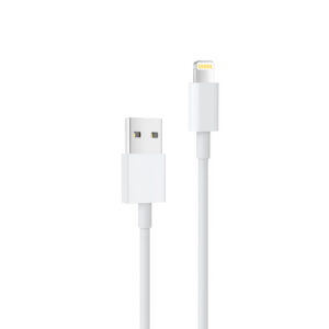 Economy Kabel Tray USB - Lightning 2A 1m Biały