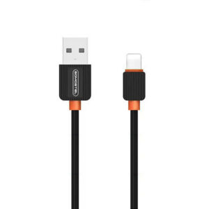 Somostel Kabel USB - Lightning 2A 18W 1m Quick Charge QC3.0 Czarny Powerline 15szt SMS-BP03