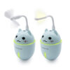 ECOBOX DYFUZOR ZAPACHOWY - NAWILŻACZ ULTRADZWIĘKOWY KITTY 4W1 LED NIEBIESKI