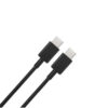 Economy Kabel USB PD Typ-C - Typ-C 3A 60W 1m Power Delivery PD Czarny
