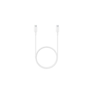 DENMEN ŁADOWARKA SIECIOWA 3,6A 20W BIAŁA DENMEN + KABEL TYP-C DO TYP-C 1m