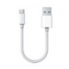 ECOBOX KABEL USB TYP-C 5A BIAŁY 30CM