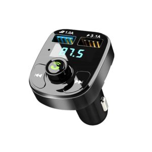 Denmen transmiter FM 2x USB 3.1A czarny DZ18