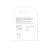 Denmen Ładowarka sieciowa 2x USB-C 35W Biały DC20