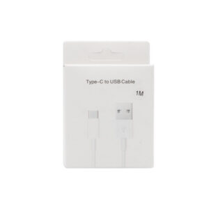 ECOBOX KABEL USB TYP-C 2.4A 1M BIAŁY