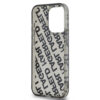 KARL LAGERFELD IML ELECTROPLATED KARL HEAD CASE FOR IPHONE 15 PRO SZARY