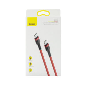BASEUS KABEL TYP-C TYP-C POWER DELIVERY QUICK CHARGE 3.0 60W 2M CATKLF-H09