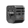 Somostel adapter zasilania cały świat 2x USB / Typ-C 20W QC PD czarny SMS-Q43
