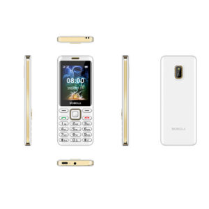 TELEFON GSM MOBIOLA DLA SENIORA MB2400 2G BIAŁY