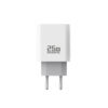 Somostel ładowarka sieciowa Typ-C + kabel Typ-C - Typ-C 3A 25W 1m PD Biały SMS-Q30