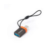 Somostel adapter host OTG Typ-C - USB czarny SMS-BZ21