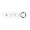 Somostel ładowarka bezprzewodowa indukcyjna MagSafe 3w1 22.5W + kabel USB - Typ-C 1m biały SMS-ZB18