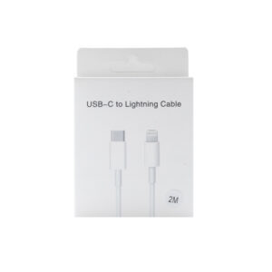 ECOBOX KABEL USB PD TYP-C - LIGHTNING 2M 12W BOX
