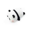 Ecobox Lampa LED Panda dla dzieci 1W Biało-czarny Silikon