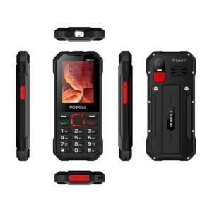 Mobiola telefon dla seniora MB510 TitanX 4G czarny