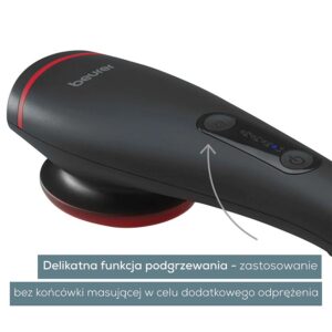 Beurer aparat do masażu z funkcją podgrzewania czarny MG24