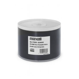 Maxell płyta CD-R do nadruku jednorazowego zapisu 52x 700MB 50szt