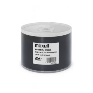 Maxell płyta DVD-R do nadruku jednorazowego zapisu 16x 4.7GB 50szt