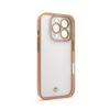 Nakładka Silky Gold case do iPhone 14 różowy