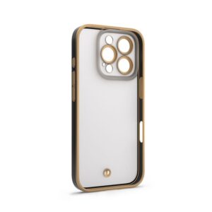 Nakładka Silky Gold case do iPhone 13 czarny