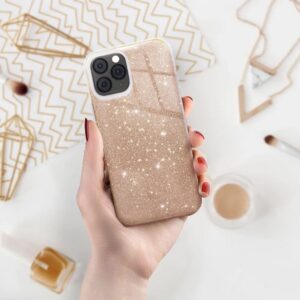 Nakładka Shining case do Samsung Galaxy S25 FE błyszczący złoty