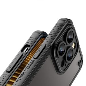 Nakładka Defender Matt case do iPhone 17 Pro czarny