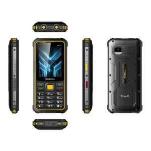 Mobiola telefon dla seniora MB520 TitanX 4G wzmacniany czarny 128GB