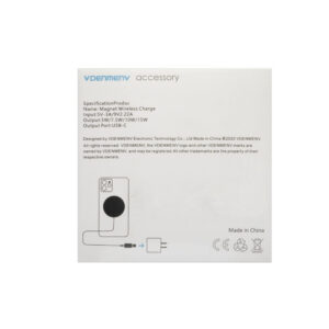 Denmen Ładowarka bezprzewodowa indukcyjna MagSafe 15W TYP-C DW02