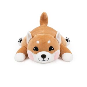 Trusty maskotka pluszak duży 3w1 poduszka z kocem Pies Shiba pomarańczowy TR-K01