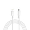 ŁADOWARKA SIECIOWA 3A 20W BIAŁA DENMEN 3600mA DC21 USB+TYP-C PD+C3.0 + KABEL USB TYP-C DO LIGHTNING 2A BIAŁY USB 3.0 PD USB-C