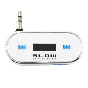 Ecobox Fm transmiter mini jack 3,5" biały