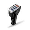 Ecobox Ładowarka samochodowa Faston 4XUSB 7A Quick Charge QC3.0 Czarny