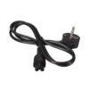 Kabel zasilający Do laptopa Koniczynka 500W 1.5m Czarny