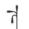 Somostel kabel Powerline USB - Lightning 3.1A 30W 1m QC 3.0 czarny SMS-BT09