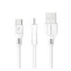 Somostel kabel USB - Typ-C 3.1A 30W 1m QC 3.0 biały SMS-BT09