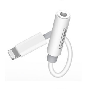 Somostel Adapter HF Apple Lightning - Jack 3,5 cala Biały SMS-BZ01