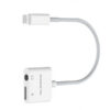 Somostel Adapter HF BT Ver typ-c - mini jack 3,5" + zasilanie Biały SMS-BZ03