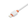 Somostel Kabel USB - Lightning 2A 18W 1m Quick Charge QC3.0 Biały 15szt SMS-BP03