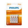 Philips bateria cynkowa AAA LR03 Longlife 4szt Phil-R03L4B/10
