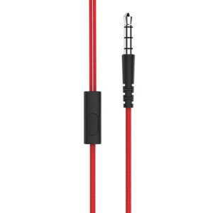 Somostel Słuchawki przewodowe douszne CS04 Jack 3,5mm Czerwony SMS-CS04