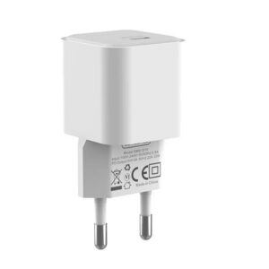 Somostel Ładowarka sieciowa TYP-C + kabel Typ-C - Lightning 3.6A 20W 1m Power Delivery PD Biały SMS-Q10