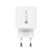 ECOBOX ŁADOWARKA SIECIOWA PAX 20W BIAŁY USB+TYP-C + KABEL TYP-C/LIGHTNING PD