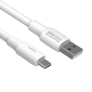 Somostel kabel Powerline USB - Typ-C 6A 120W 1m QC 3.0 biały SMS-BA02