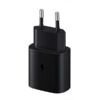 SAMSUNG ŁADOWARKA SIECIOWA TYP-C 25W 3A CZARNY EP-TA800 + KABEL TYP-C - TYP-C